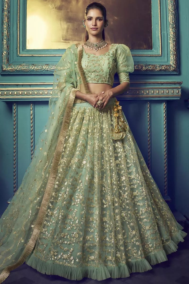 Art Silk Maroon Fancy Lehenga Choli For Wedding Functions