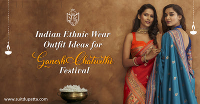 Indian Ethnic Wear Outfit Ideas for Ganesh Chaturthi Festival