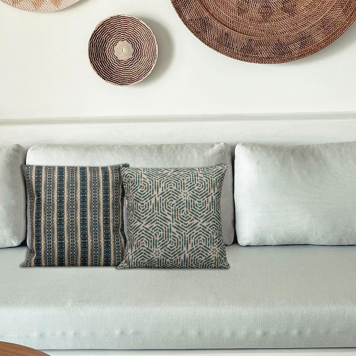 Iik Cushion Cover Set Of 2 16"X16"