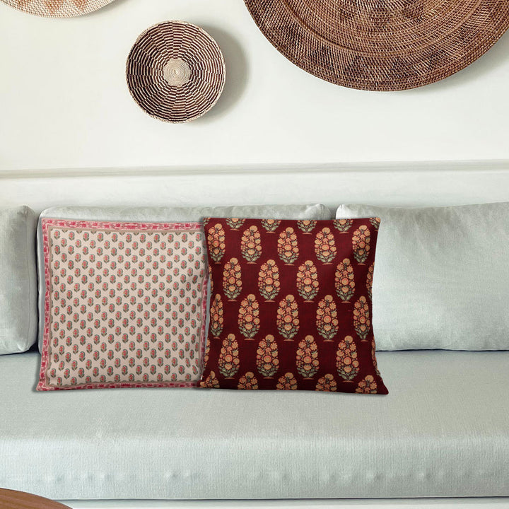 Yoke Cushion Cover Set Of 2 18"X18"