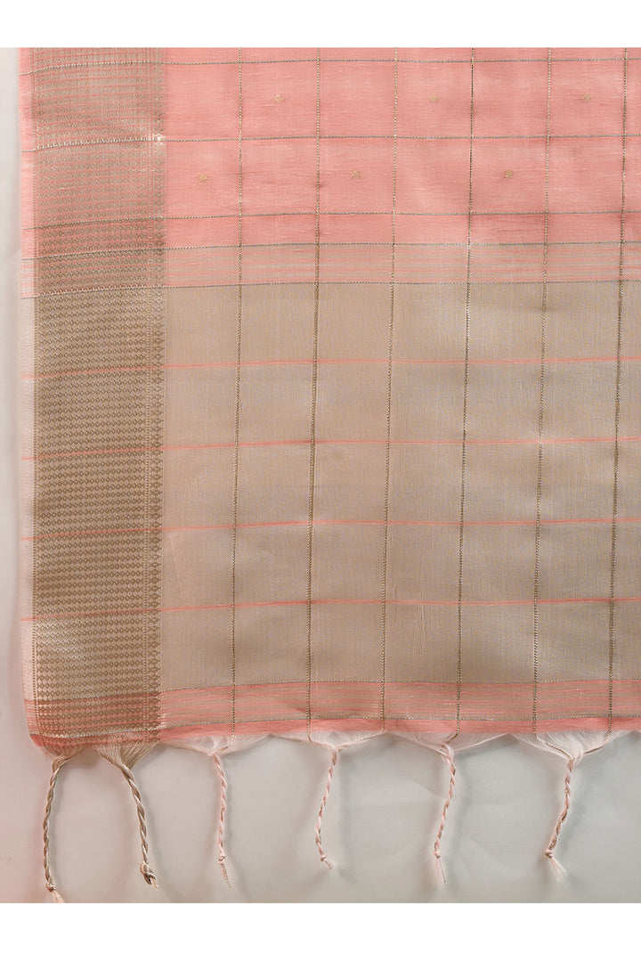 Peach Color Weaving Work Glamorous Art Silk Saree | Buy Online India