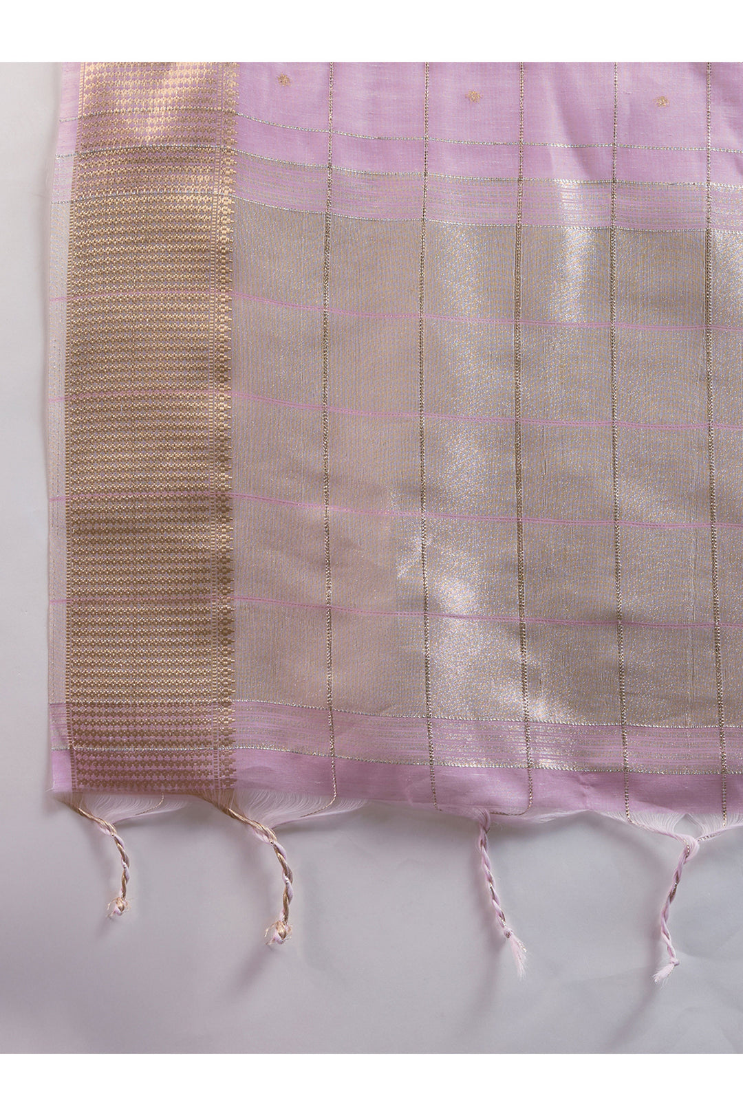 Weaving Work Attractive Art Silk Saree In Lavender Color | Buy Online India