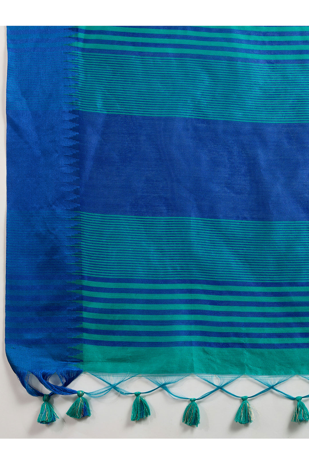 Classic Cyan Color Festive Wear Art Silk Saree | Buy Online India