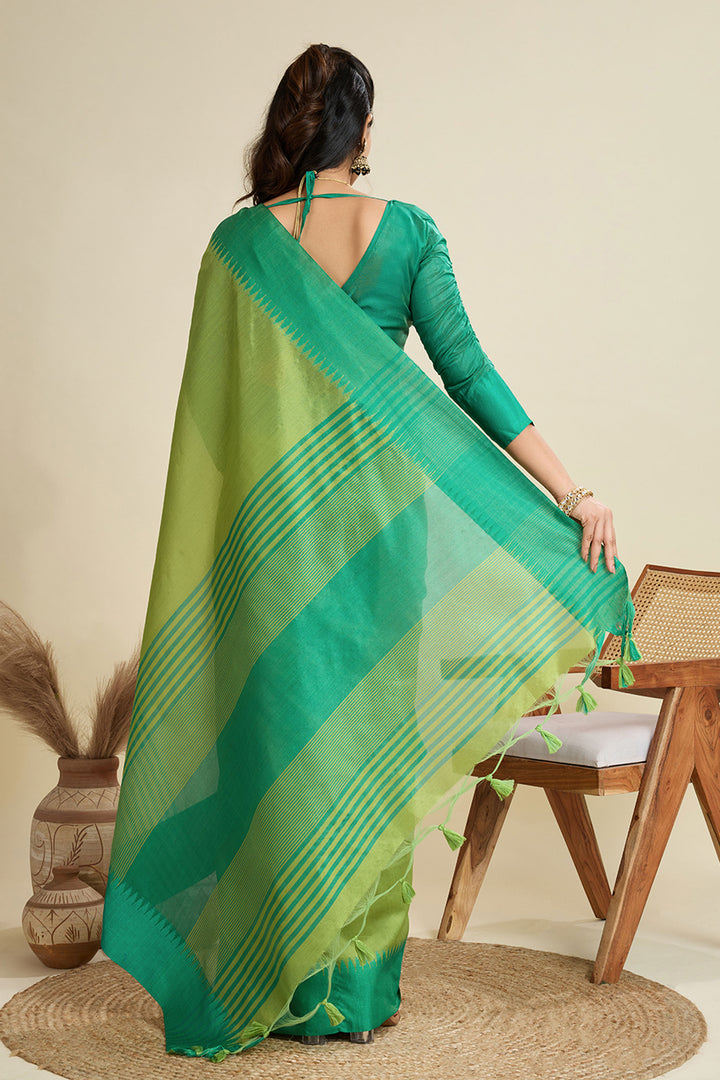 Green Color Sober Festive Wear Art Silk Saree | Buy Online India