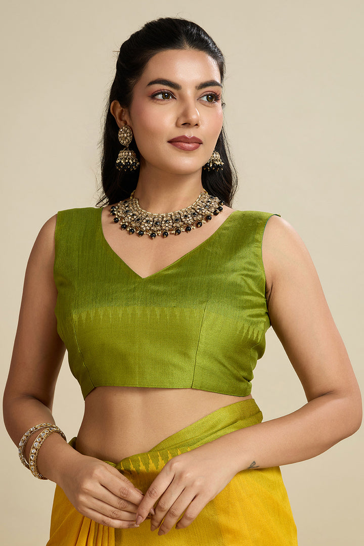 Trendy Yellow Color Festive Wear Art Silk Saree | Buy Online India