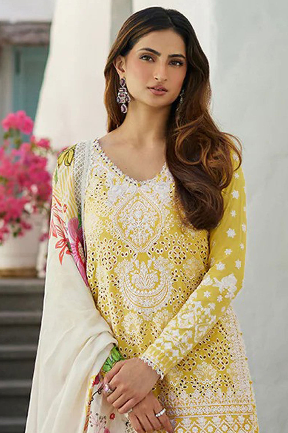 Palak Tiwari Rayon Fabric Yellow Color Excellent Sharara Top Lehenga | Buy Online India