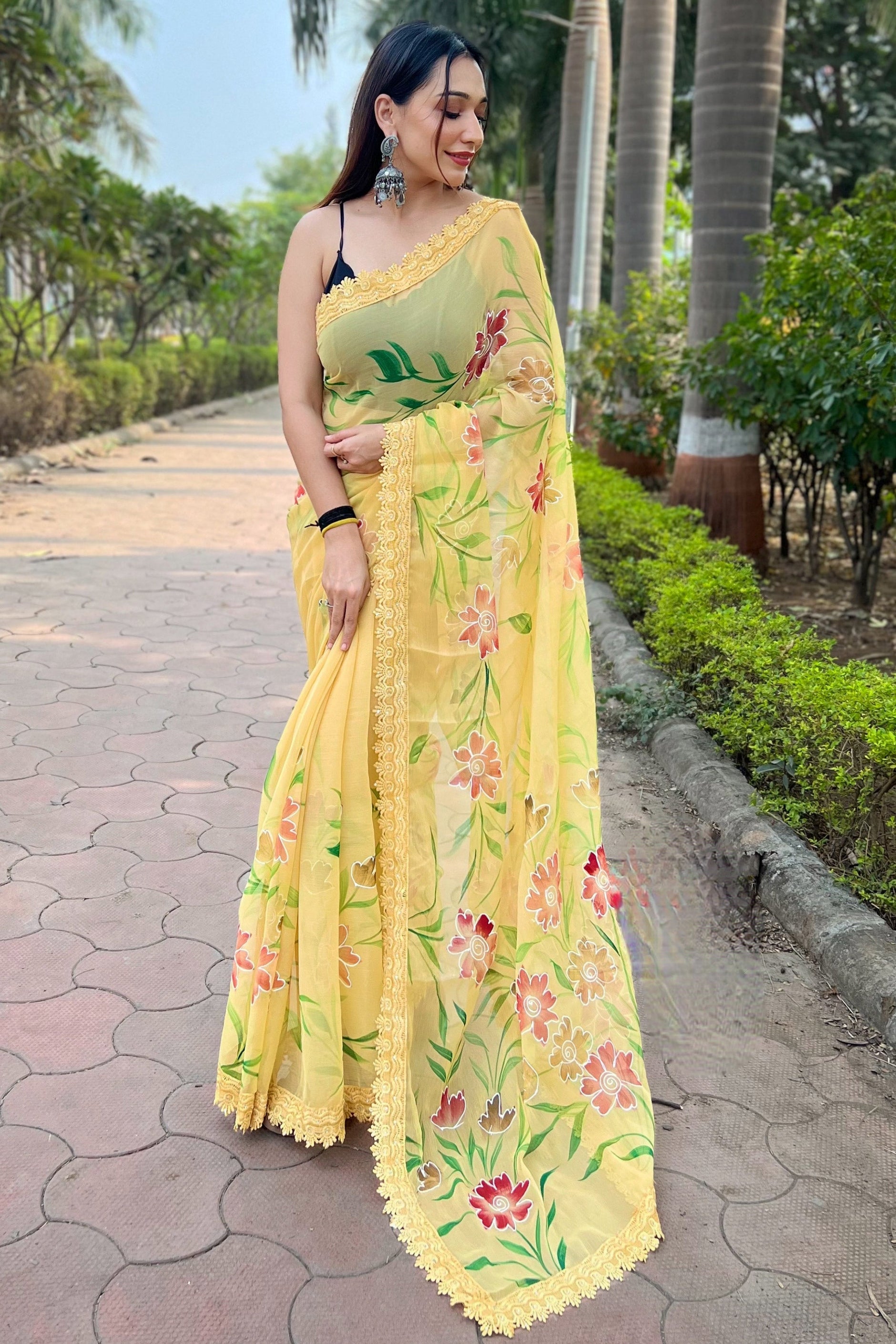 Printed Sarees | Buy Daily Wear Casual Saree Designs Online