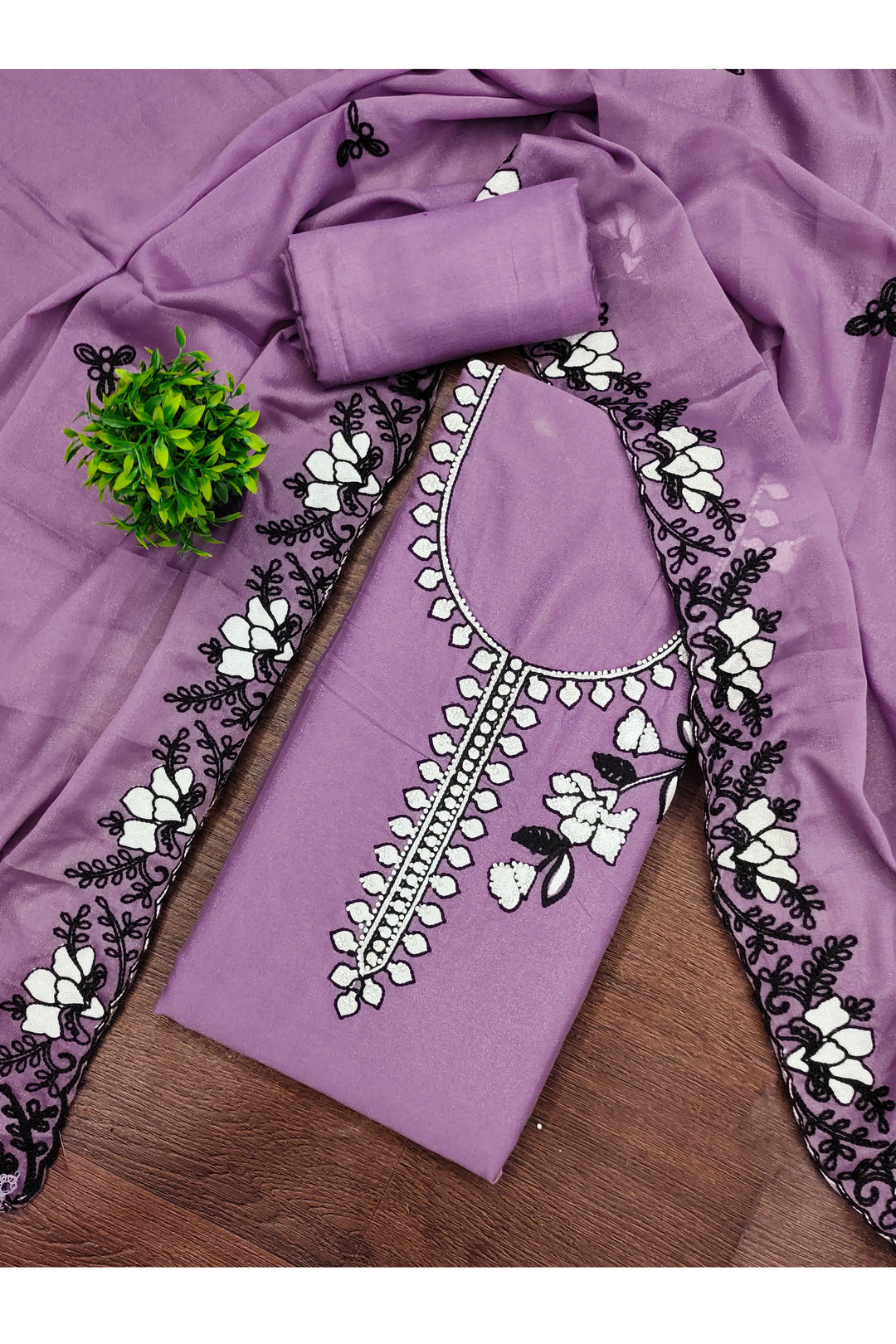 Lavender Color Georgette Fabric Beautiful Function Style Salwar Suit