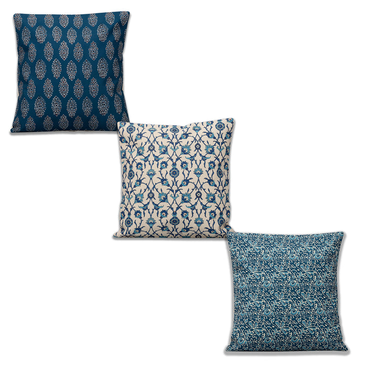 Yoga Cushion Cover Set Of 3 16"X16"