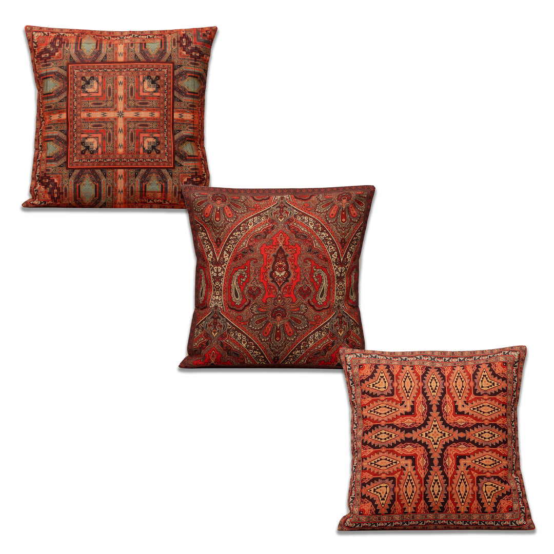 Maungy  Cushion Cover Set Of 3 16"X16"
