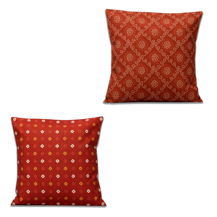 Saffron Cushion Cover Set Of 2 16"X16"