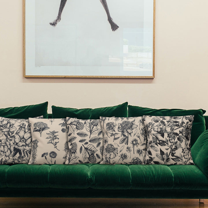 Skit Cushion Cover Set Of 5 16"X16"
