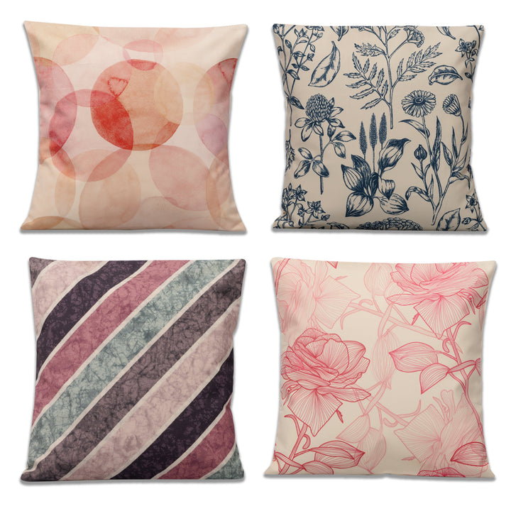 Tranquil Cushion Cover Set Of 4 16"X16"