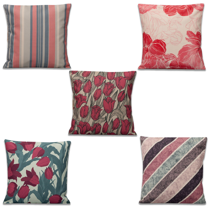 Jumble Cushion Cover Set Of 5 16"X16"
