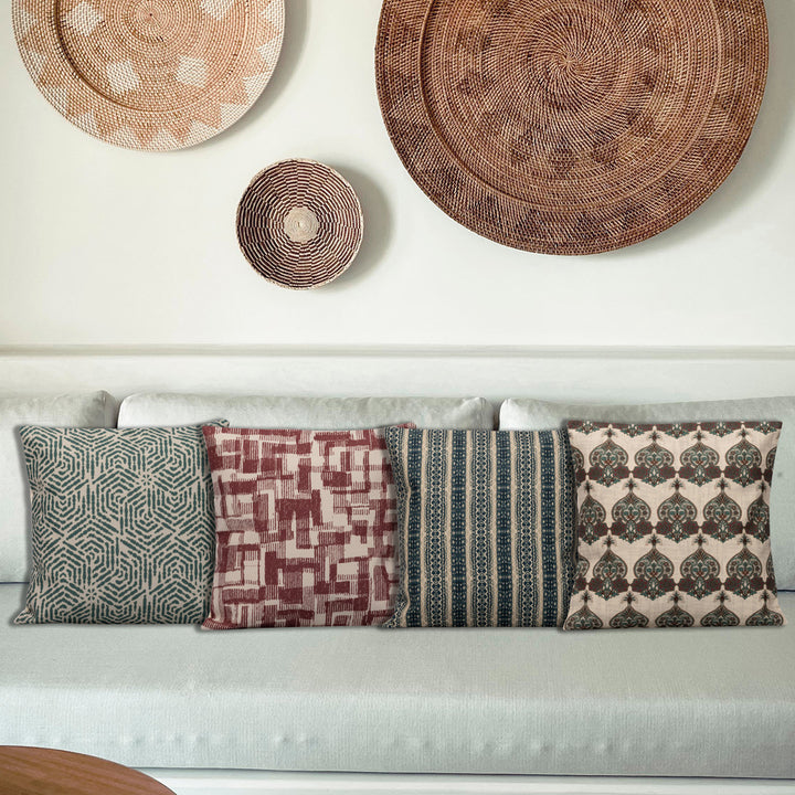 Glories Cushion Cover Set Of 4 16"X16"
