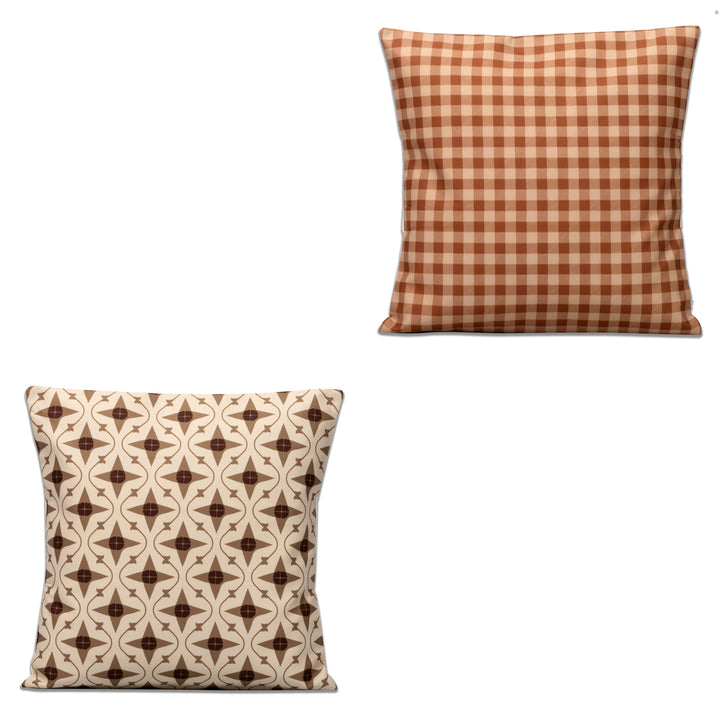Gleam Cushion Cover Set Of 2 16"X16"