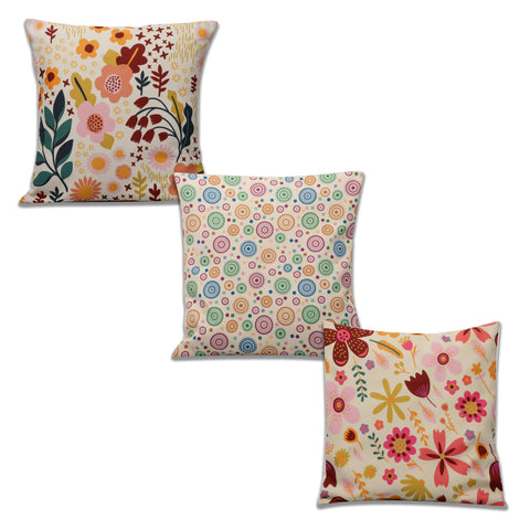 Amaze Cushion Cover Set Of 3 16"X16"