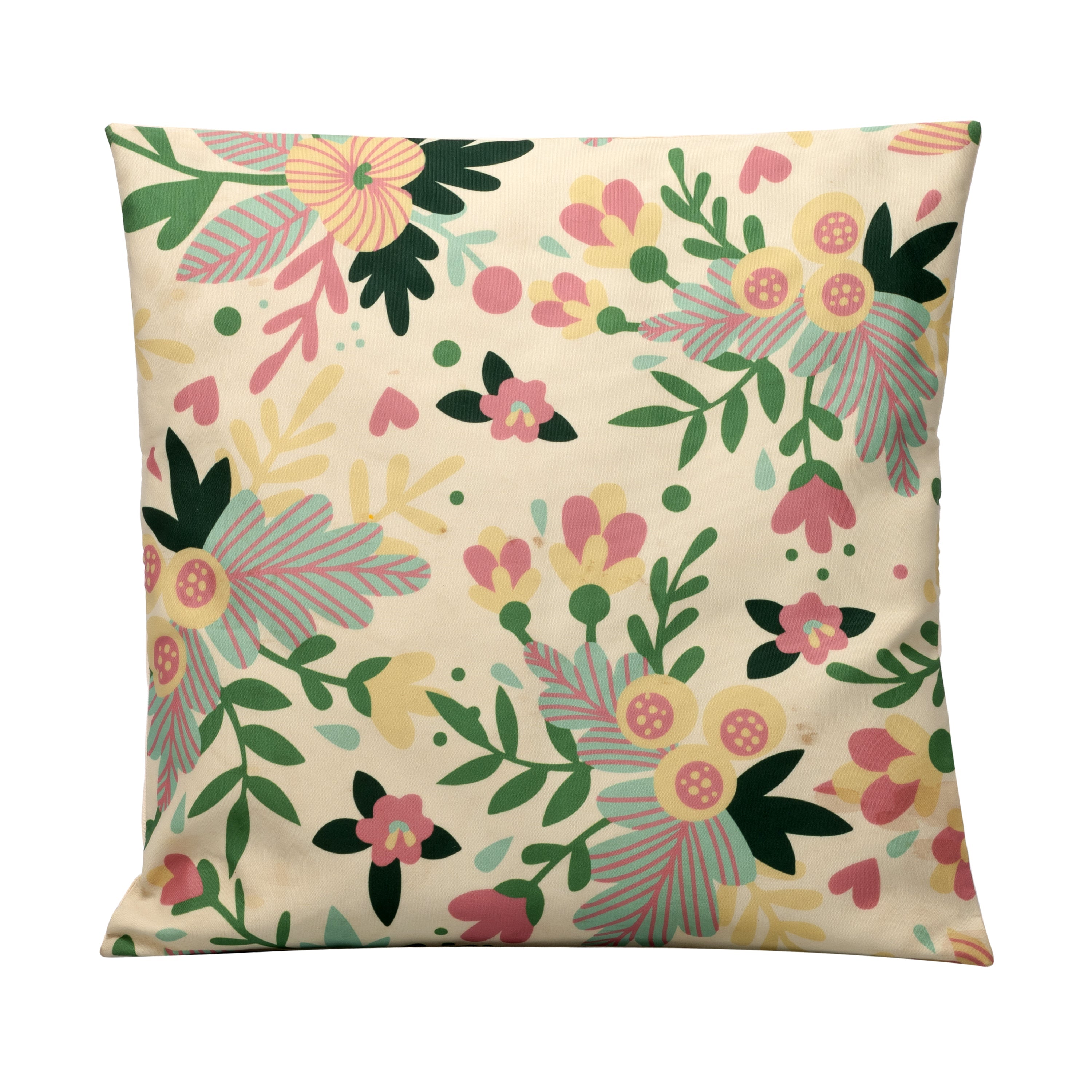 Floret Cushion Cover Set Of 2 16"X16"