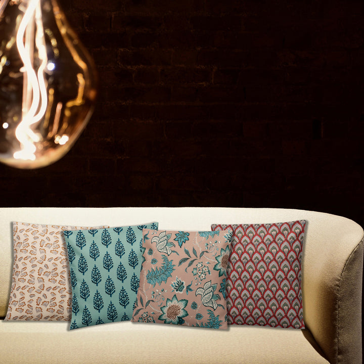 Junction Cushion Cover Set Of 4 18"X18"