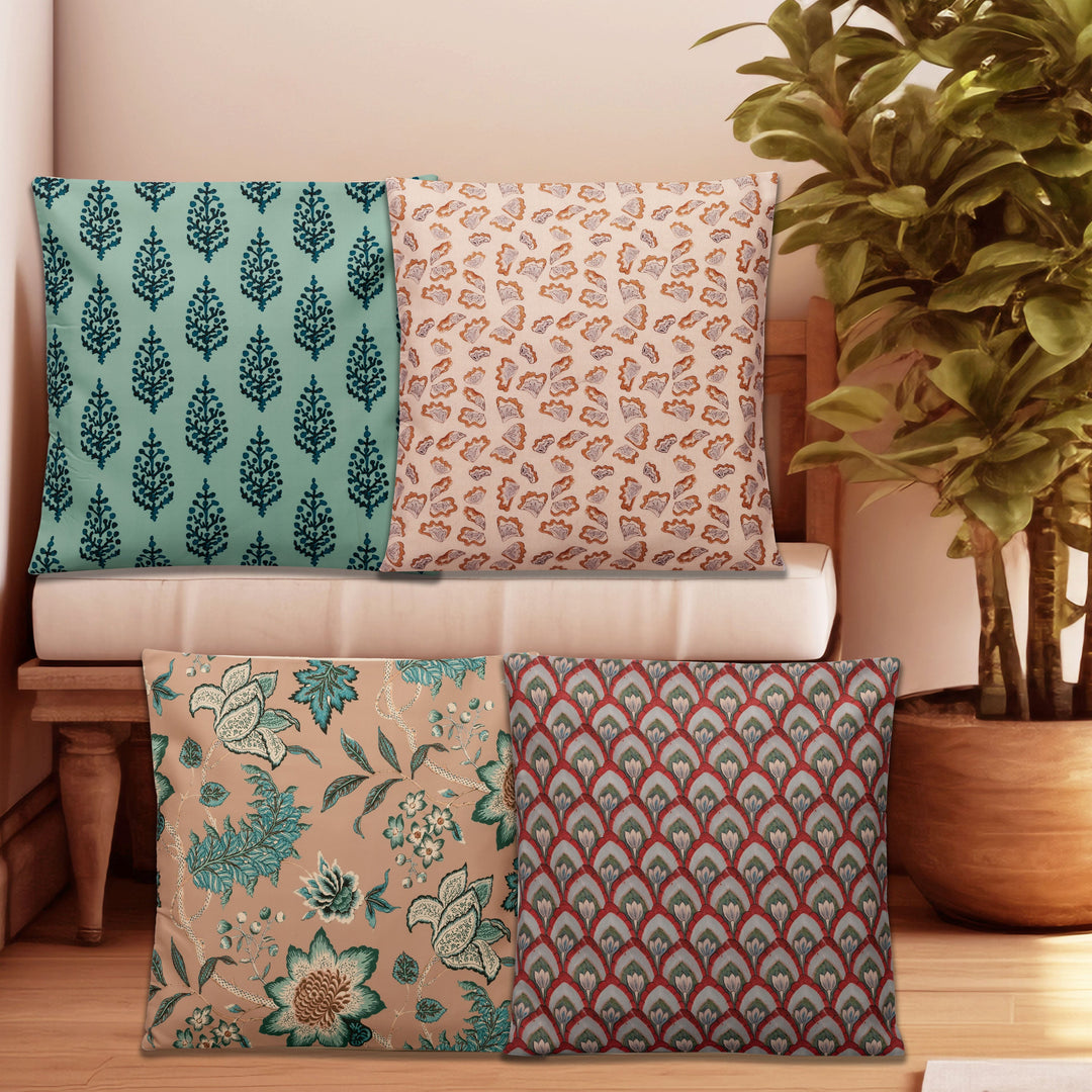 Junction Cushion Cover Set Of 4 18"X18"