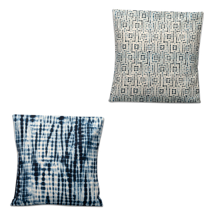 Oxford Cushion Cover Set Of 2 18"X18"