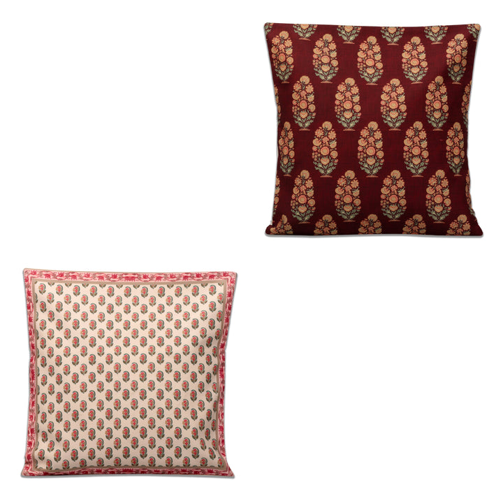 Yoke Cushion Cover Set Of 2 18"X18"