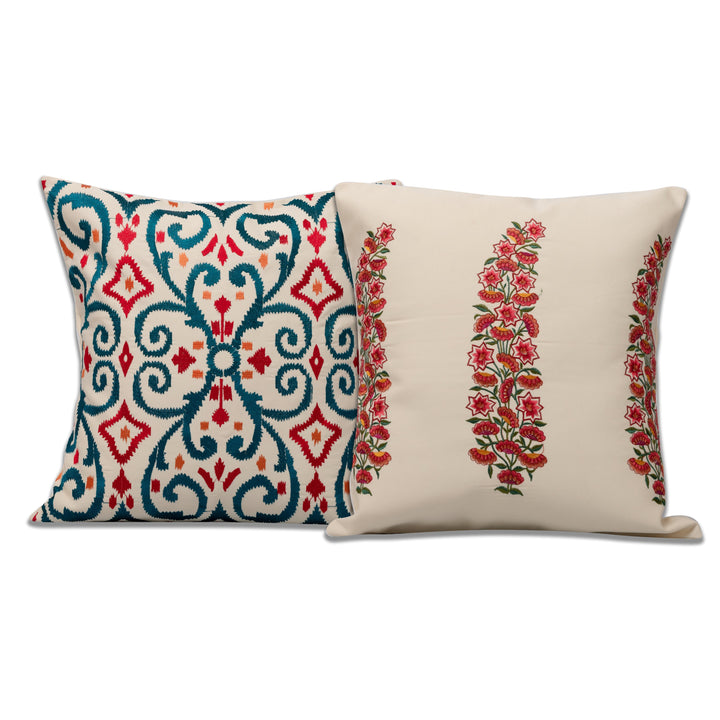 Spectrum Cushion Cover Set Of 2 18"X18"