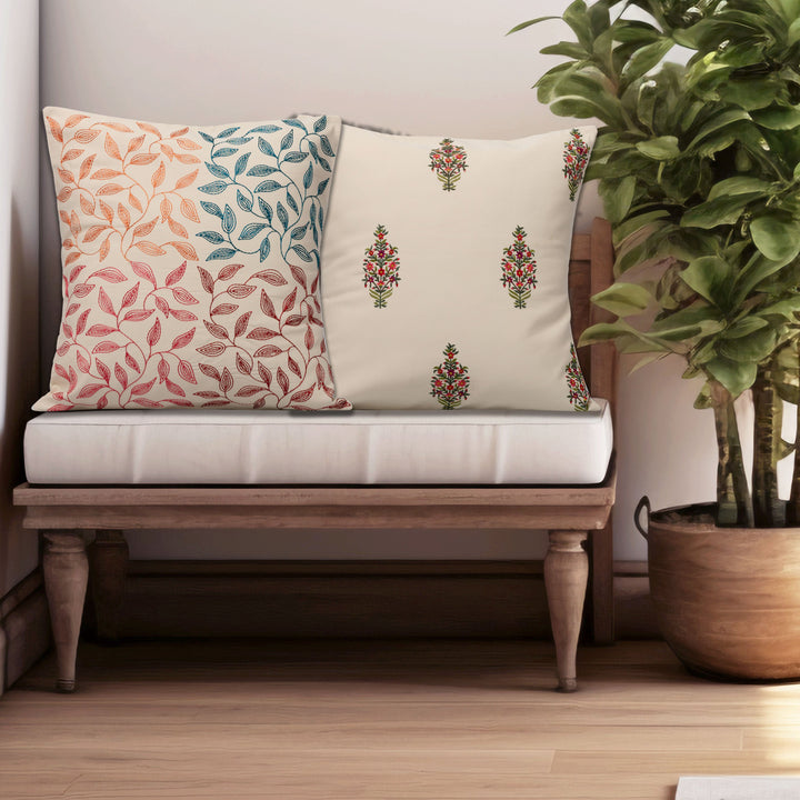 Routine Cushion Cover Set Of 2 18"X18"