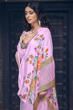 Load image into Gallery viewer, Pink Color Printed Daily Wear Fancy Fabric Palazzo Suit
