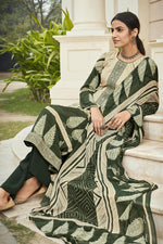 Load image into Gallery viewer, Crepe Fabric Beige Color Office Wear Salwar Kameez