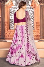 Load image into Gallery viewer, Designer Printed Wedding Wear Lehenga Choli In Pink Color Cotton Fabric
