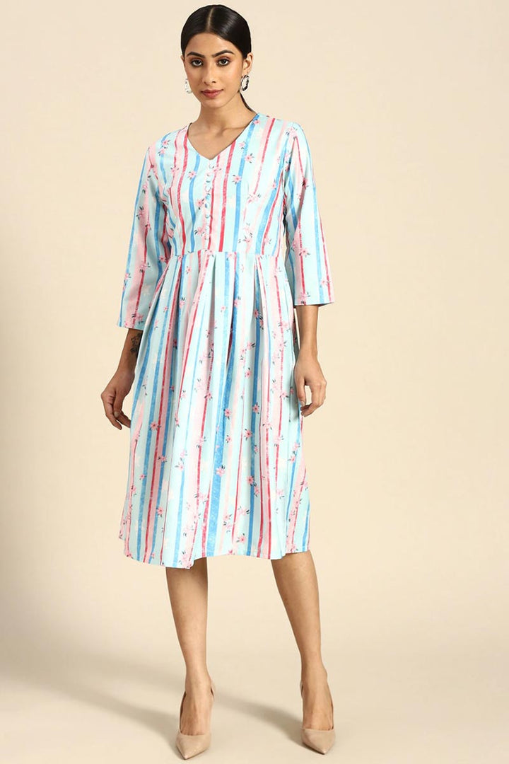 Multi Color Fantastic Kurti In Crepe Fabric
