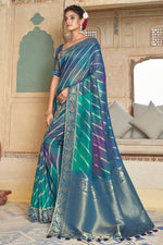Load image into Gallery viewer, Viscose Fabric Stunning Function Look Saree In Multi Color
