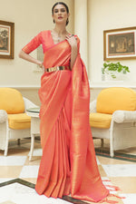 Load image into Gallery viewer, Fetching Art Silk Weaving Work Function Wear Saree
