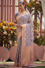 Load image into Gallery viewer, Sangeet Wear Art Silk Fabric Designer Multi Color Printed Work Astounding Saree

