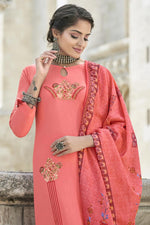 Load image into Gallery viewer, Excellent Rayon Fabric Pink Color Asmita Sood Salwar Suit
