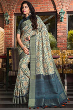 Load image into Gallery viewer, Multi Color Festive Look Fancy Fabric Charismatic Saree
