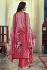 Load image into Gallery viewer, Pink Satin Printed Alluring Casual Salwar Suit
