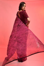 Load image into Gallery viewer, Party Look Chiffon Fabric Fabulous Sequins Work Saree In Purple Color
