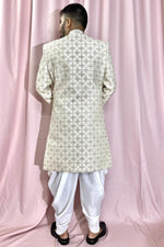 Load image into Gallery viewer, Gorgeous Silk Fabric Wedding Wear Readymade Indo Western For Men
