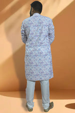 Load image into Gallery viewer, Attractive Readymade Men Kurta Pyjama In White Color
