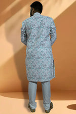 Load image into Gallery viewer, Cotton Fabric Readymade Glamorous Kurta Pyjama For Men
