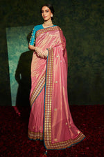 Load image into Gallery viewer, Appealing Art Silk Fabric Embroidered Festive Wear Designer Saree
