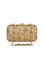 Load image into Gallery viewer, Beige Color Engaging Fancy Fabric Party Style Clutch Purses
