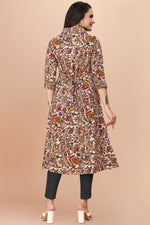 Load image into Gallery viewer, Readymade Tropical Multi Color Print On Cotton Kurti
