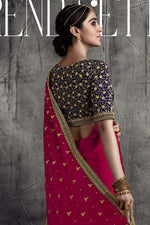 Load image into Gallery viewer, Radiant Border Work On Maroon Color Party Wear Art Silk Fabric Saree

