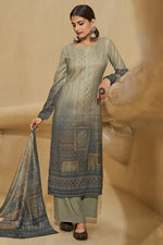 Load image into Gallery viewer, Digital Printed Cream Color Daily Wear Pashmina Fabric Palazzo Suit
