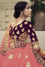 Load image into Gallery viewer, Heavy Embroidered Designer Lehenga Choli In Wine Color
